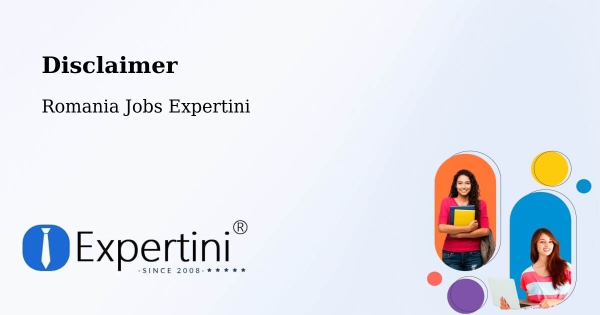 Disclaimer – Logig - Romania Jobs Expertini