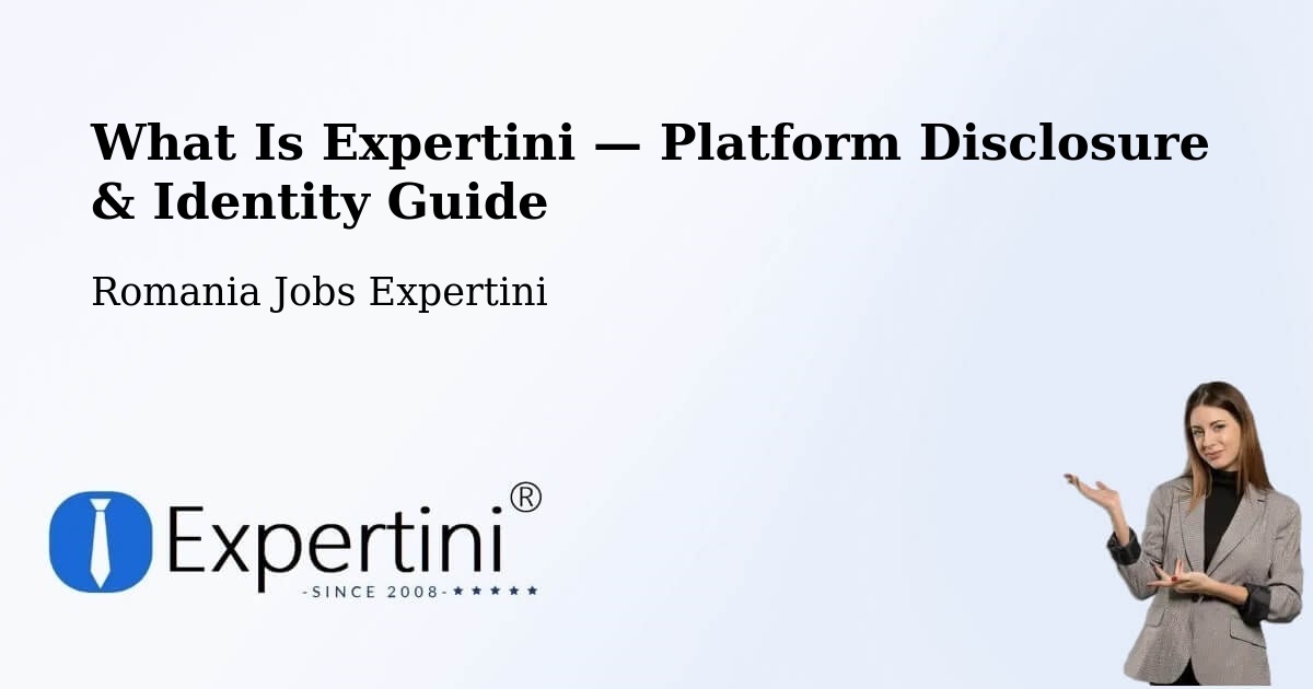 What Is Expertini — Platform Disclosure & Identity Guide – Logig